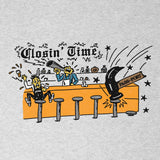 Pass~Port 'Closin' Time' Tee - Ash Grey