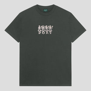 Pass~Port 4 Flowers Organic Cotton Tee - Vintage Black