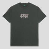Pass~Port 4 Flowers Organic Cotton Tee - Vintage Black