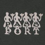 Pass~Port 4 Flowers Organic Cotton Tee - Vintage Black