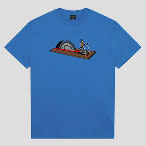 Pass~Port Running Tee- Washed Royal Blue