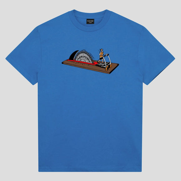 Pass~Port Running Tee- Washed Royal Blue