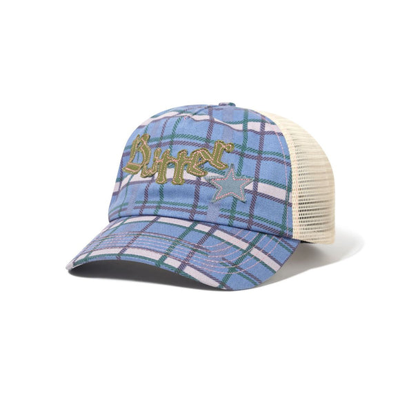 Butter Goods  Edge Trucker Cap - Plaid