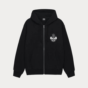 Stussy Built to Last Zip Hoodie - Black