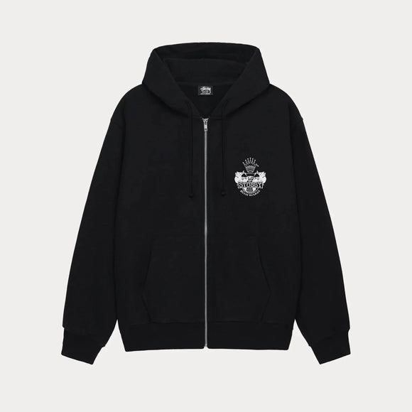 Stussy Built to Last Zip Hoodie - Black