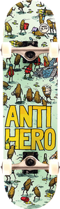 ANTI HERO ROACHED OUT COMPLETE SKATEBOARD - 7.5
