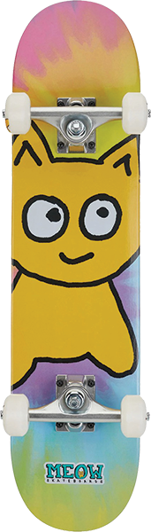 MEOW BIG CAT COMPLETE SKATEBOARD size 7.25