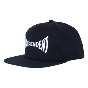 Span Embroidered Snapback Structured Unisex Independent Hat - Various colors