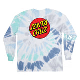 Santa Cruz Classic Dot Youth Longsleeve T-Shirt - Glacier