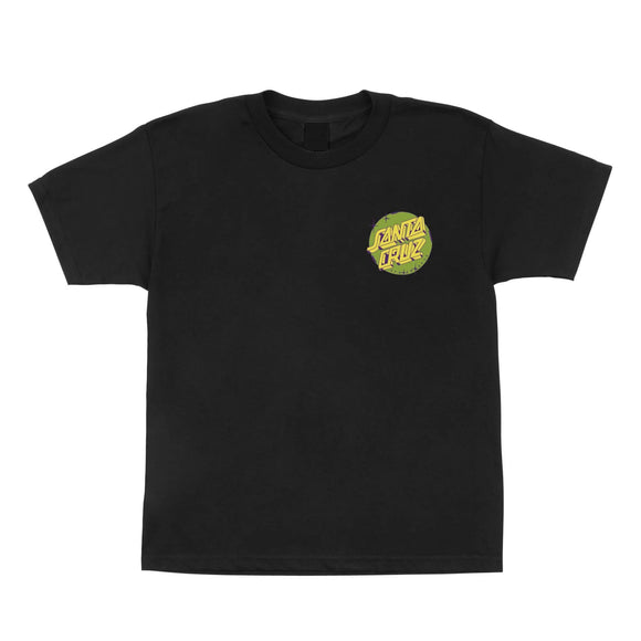 Santa Cruz Scrawl Fill Dot Youth T-Shirt