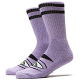 Toy Machine Heather Sect Eye Socks - Purple