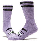 Toy Machine Heather Sect Eye Socks - Purple