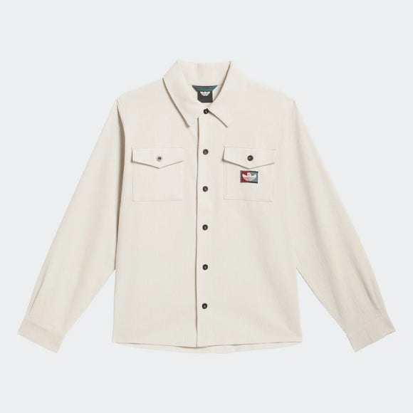Adidas Shmoo Cord Shirt - Aluminal/Shadow Red