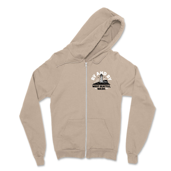 By And By Alki Zip-Up - Sand