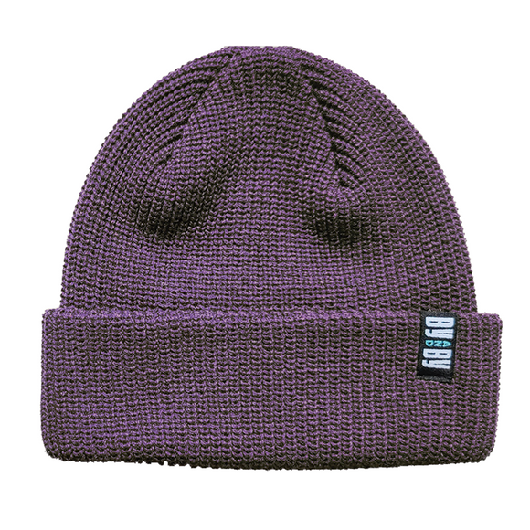 By And By Logo Beanie - Plum