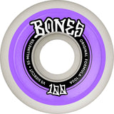 Bones V5 Sidecuts 100a 55mm - Black/White