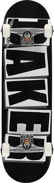BAKER BRAND LOGO COMPLETE-8.25 BLK/WHT