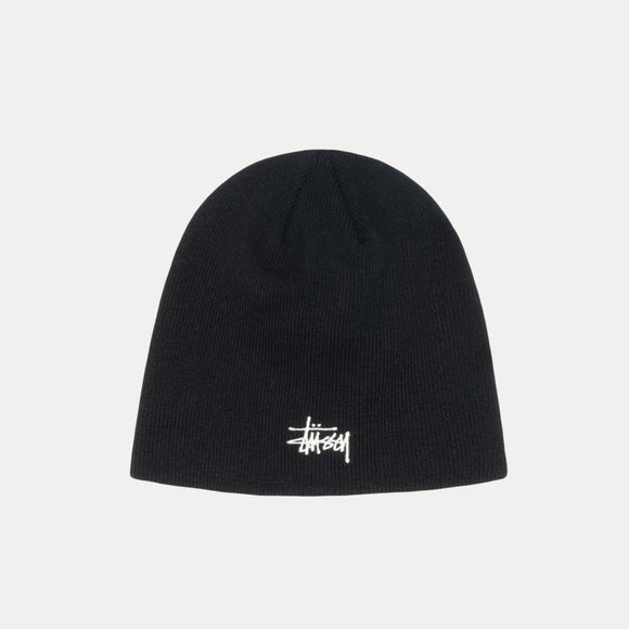 Stussy Basic Skullcap Beanie -  Black