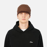 Dime Wave Knit Skully - Brown