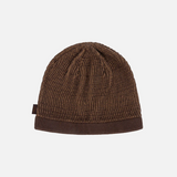 Dime Wave Knit Skully - Brown