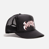 Thrasher Heavy Metal Trucker Hat - Black
