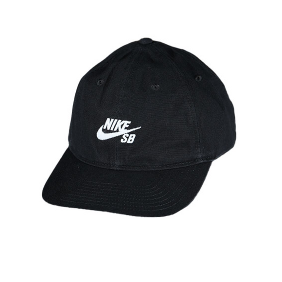 Nike SB Club Cap - Black/White