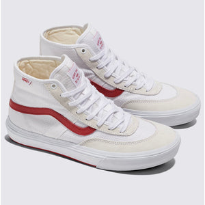 Vans Skate Crockett High - White / Red