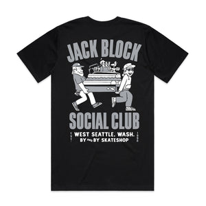 By And By Jack Block T-Shirt - Black