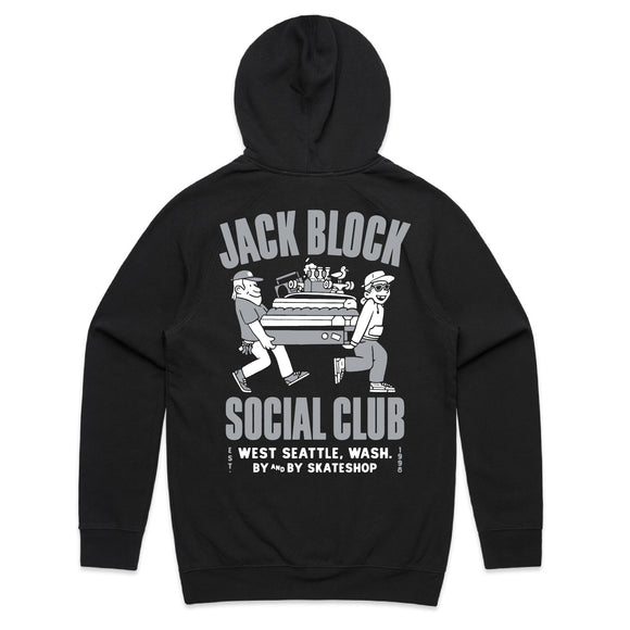 By And By Jack Block Social Club Hooded Sweatshirt