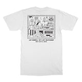By And BY Jay Howell T shirt- White