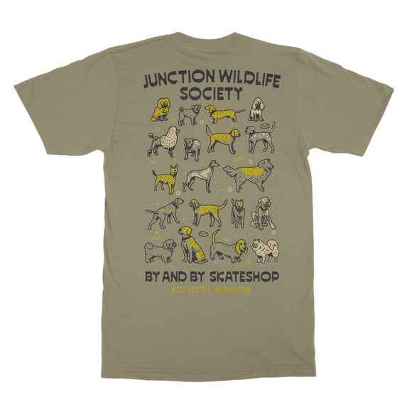 By And By Junction Wildlife T-Shirt- Eucalyptus