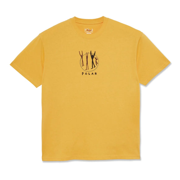 Polar Skate Co Gang T Shirt - Orange Sorbet