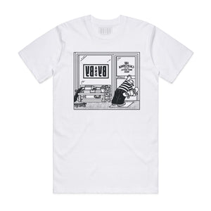 By And By Push Don't Pull T-Shirt - White