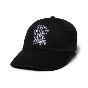 Quiet Life Turtle Dad Cap - Black