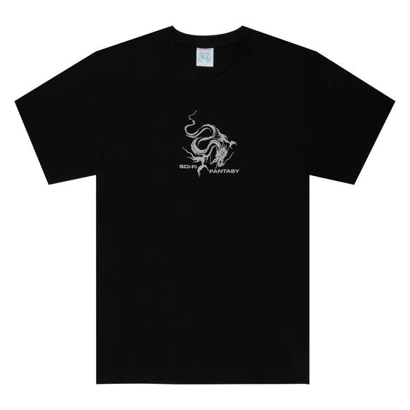 SCI-FI FANTASY- Dragon Tee-Black