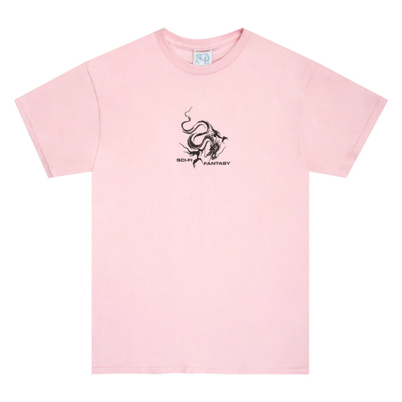 SCI-FI FANTASY- Dragon Tee-pink