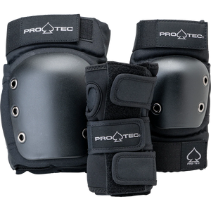Protec Street Adult 3 Pack - Black