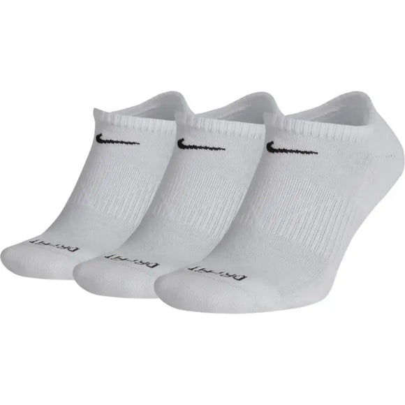 Nike Everyday Plus Cushioned Training Ankle Socks (3 Pack) - White