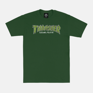 Thrasher Brick T-Shirt - Green