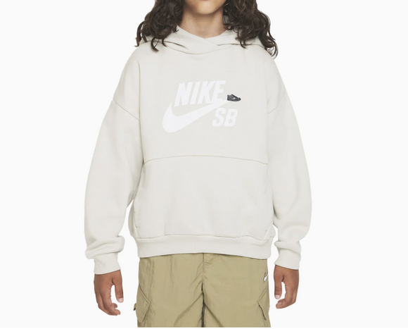 Nike SB Kids Hooded Sweatshirt - Khaki