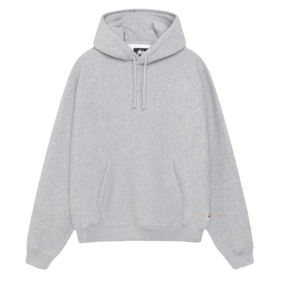 Stussy Relaxed Hoodie - Grey Heather