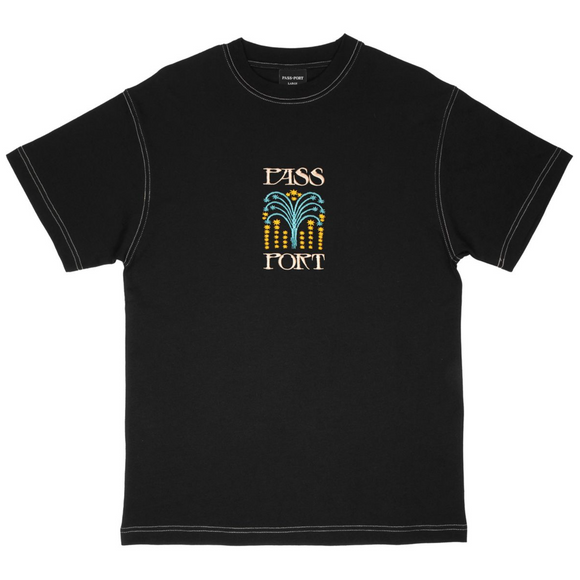 Pass~Port 'Roman Candle' Tee - Black