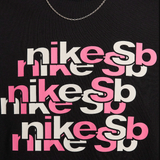 Nike SB Skate T-Shirt - Black/Pink
