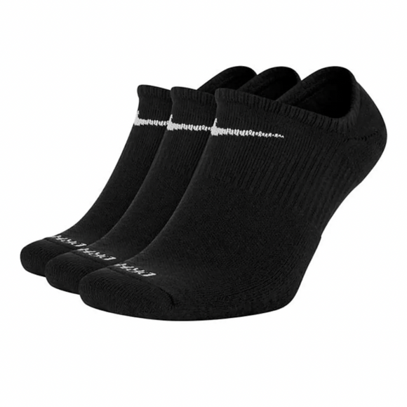 Nike Everyday Plus Cushioned Training Ankle Socks (3 Pack) - Black