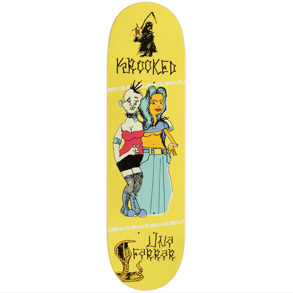 Krooked Una Farrar 'Punx' Deck - 8.38 True Fit