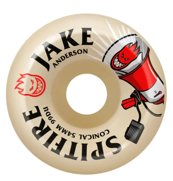 Spitfire Wheels Burn Squad Conical 99a - 54mm