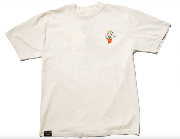 The Quiet Life Plants Embroidered T-Shirt