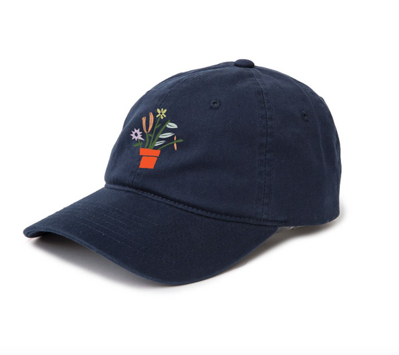 The Quiet Life Plant Dad Hat - Navy