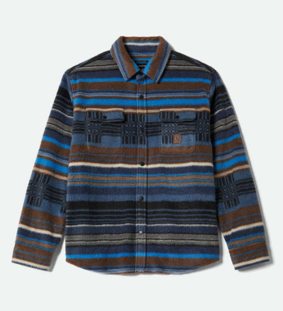 Brixton Bowery Arctic Stretch Fleece - Mood Indigo