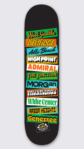 By And By Stickers Shop Deck - Black